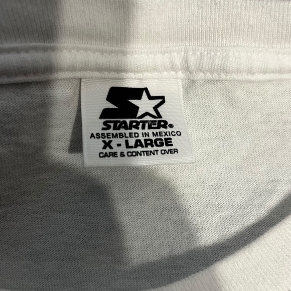 Vintage Denver Broncos Mile High Salute Starter T-Shirt - Picture 4 of 4